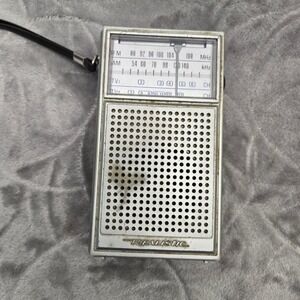 Vintage Realistic RadioShack 12-613 AM FM TV1 TV2 Portable Pocket Radio Parts